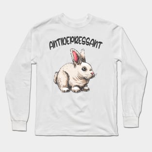 Cute Bunny Pet Funny Gift Long Sleeve T-Shirt